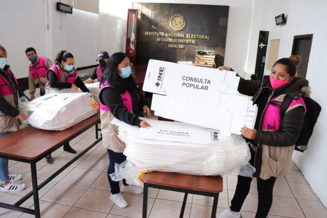 En Hidalgo sólo participó el 9 % del padrón en Consulta Popular