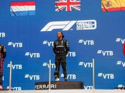 Hamilton gana el GP de Rusia y llega a cien triunfos en F1