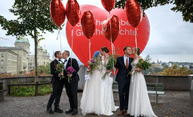 Suiza aprueba el matrimonio homosexual