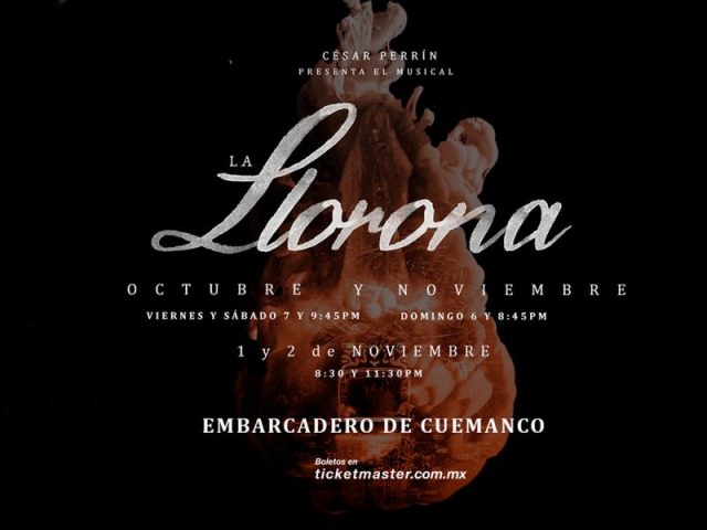 El espectáculo de «La llorona» se presentará en Xochimilco