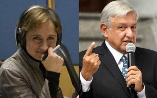 Obrador dice no simpatizar con Aristegui por “nunca favorecer al pueblo”