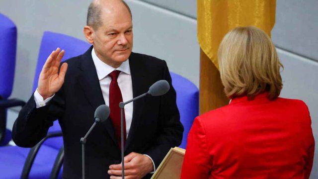 Olaf Scholz es elegido canciller para suceder a Angela Merkel