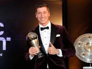 Robert Lewandowski y Alexia Putellas reciben el premio The Best