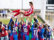 Barcelona femenil festeja el regreso de Virginia Torrecilla tras superar el cáncer