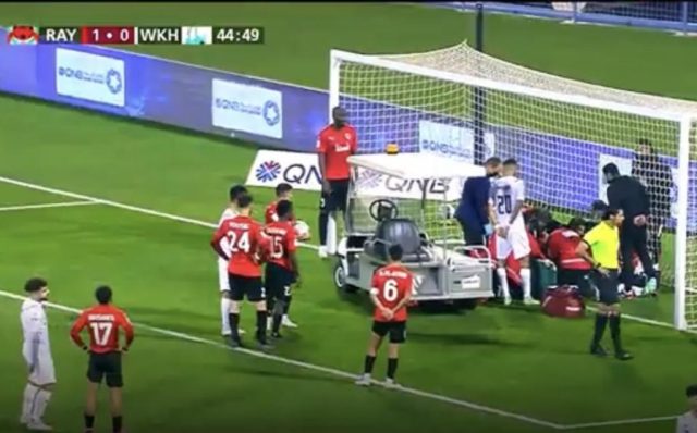 Jugador del Al-Wakrah sufre un infarto durante partido
