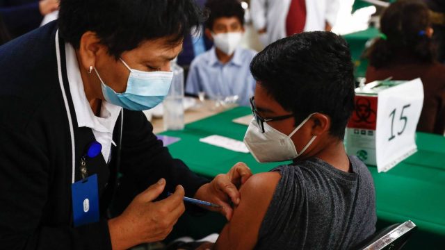 Han sido vacunados 95% de menores de edad que solicitaron un amparo