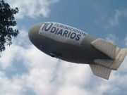 Feministas toman el cielo de la CDMX