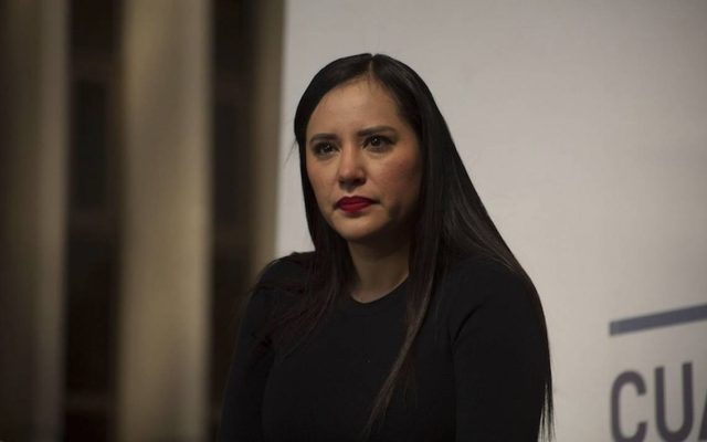 Separan de su cargo a Sandra Cuevas por al menos un año