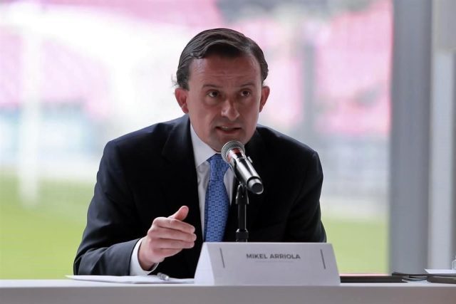 Arriola recalca exterminio de las barras en el futbol mexicano