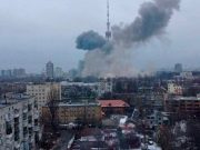 Rusia bombardea torre de televisión en Kiev; otro ataque dejó 10 muertos
