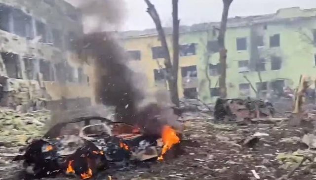 Rusia bombardea un hospital infantil