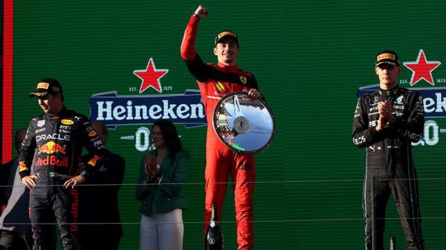 Leclerc gana el GP de Asutralia; Checo queda en segundo