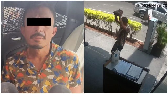 Detenido en el reclusorio Norte hombre que arrojó tabique a joven