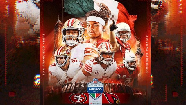 ¡La NFL regresa a México! Cardenales vs 49ers en el Estadio Azteca