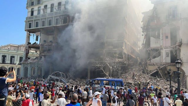 Explosión en Hotel Saratoga deja al menos ocho muertos
