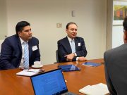 Alfonso Durazo se reúne con representantes del BID