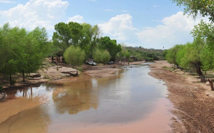 Río Sonora contaminado por Grupo México en 2014