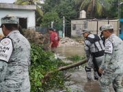 Ante lluvias intensas GN apoya a familias sonorenses