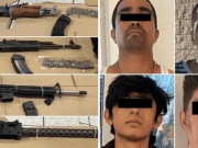 Semar captura a 4 personas que portaban armamento y equipo táctico