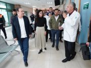 Autoridades recorren y supervisan Hospital IMSS-Bienestar Cananea