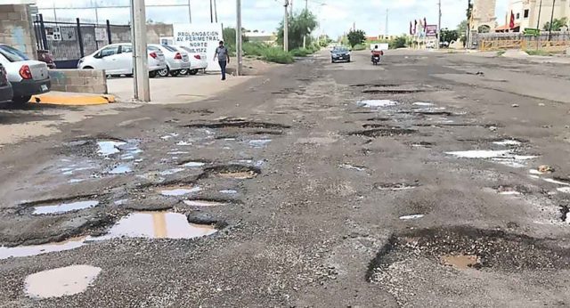 170 millones de pesos para la reparación de baches en Sonora