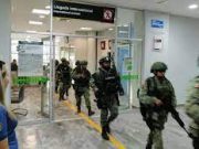 Miembros del ejército arriban a Empalme y Cajeme