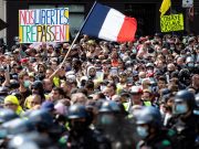 Manifestaciones en Francia van en aumento