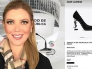 Diputada federal luce lujosos zapatos de casi 30 mil pesos