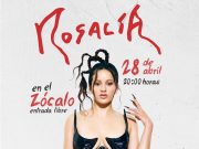Rosalía dará concierto gratis en Zócalo de la Ciudad de México