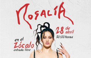 Rosalía dará concierto gratis en Zócalo de la Ciudad de México