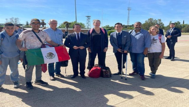Cinco mexicanos y más de mil personas evacuadas de Sudán