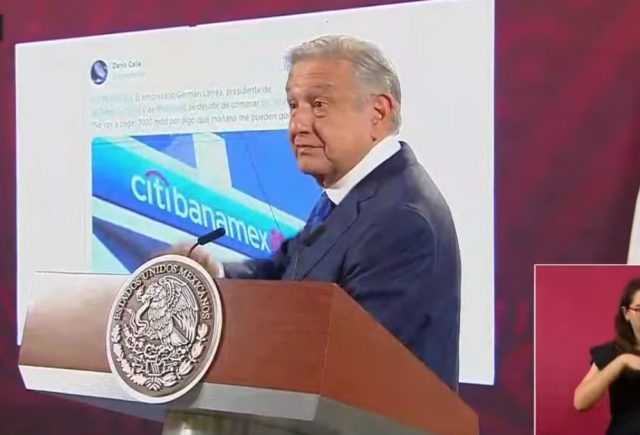 AMLO confirma que CitiBanamex no será vendido a Grupo México