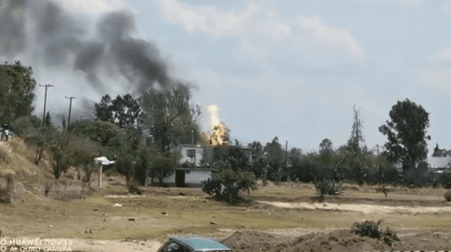 Siete heridos deja explosión en ducto de Pemex ubicado en Polotitlán, Edomex