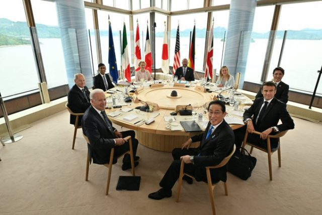 G7 discute en Hiroshima sobre la guerra en Ucrania y sanciones a Rusia