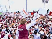 La maestra Delfina Gómez concluye gira por los municipios mexiquenses en camino a las elecciones