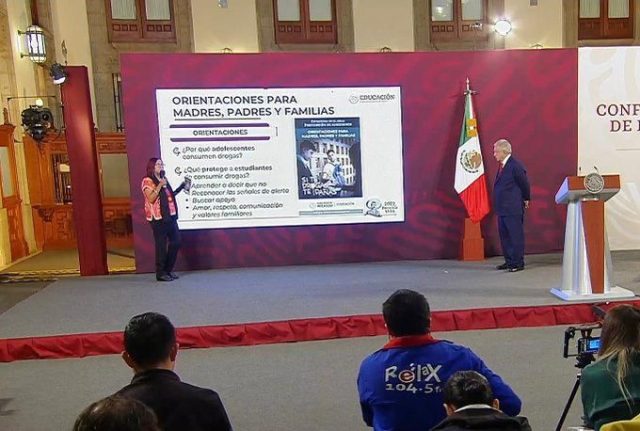 Presentan en conferencia avances de la campaña “Si te drogas, te dañas”