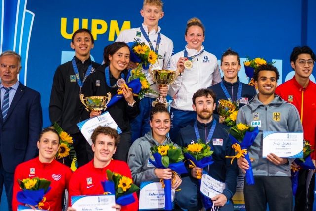 Mexicanos ganan plata en Copa del Mundo de Pentatlón Moderno