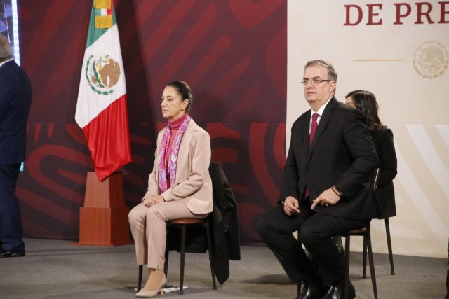 INE dicta medidas cautelares contra Sheinbaum, Ebrard y Adán Augusto López