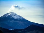 Descartan existencia de domo de lava en cráter del volcán Popocatépetl