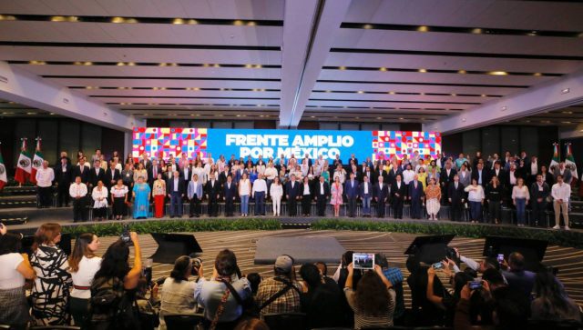 Ellos integran el comité organizador de candidatura de Frente Amplio por México