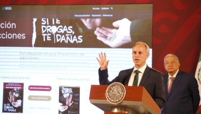 López-Gatell pone el foco en el consumo de anfetamina en México