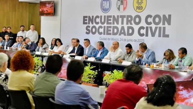 Se disuelve Consejo Electoral Ciudadano de Va por México
