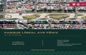 Alistan el parque Ave Fénix de la CDMX