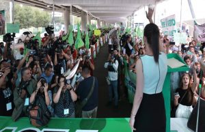 PVEM recibe a Claudia Sheinbaum