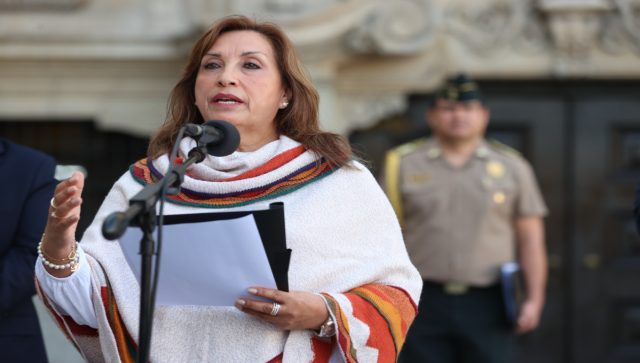 Presidenta de Perú, Dina Boluarte, descarta elecciones anticipadas