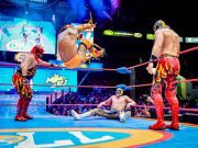 Titán, Panterita del Ring Jr se imponen a Mephisto, Euforia y Dragón Rojo Jr