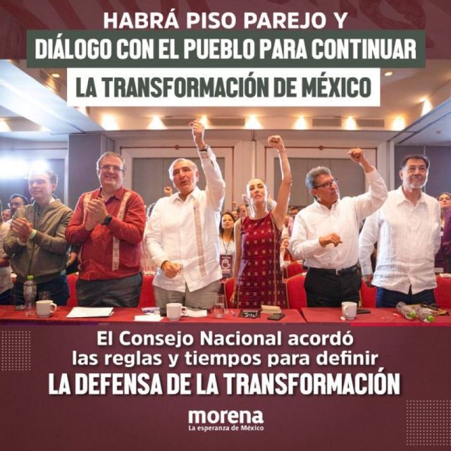 Así iniciaron las “corcholatas” de Morena sus campañas