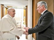 Papa Francisco se reúne con Díaz-Canel