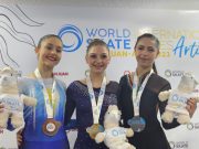 Logra México plata histórica en patinaje artístico sobre ruedas