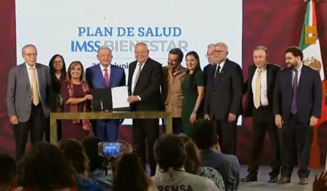 Oficializan Sonora y otros 5 estados transferencia de recursos al IMSS-Bienestar